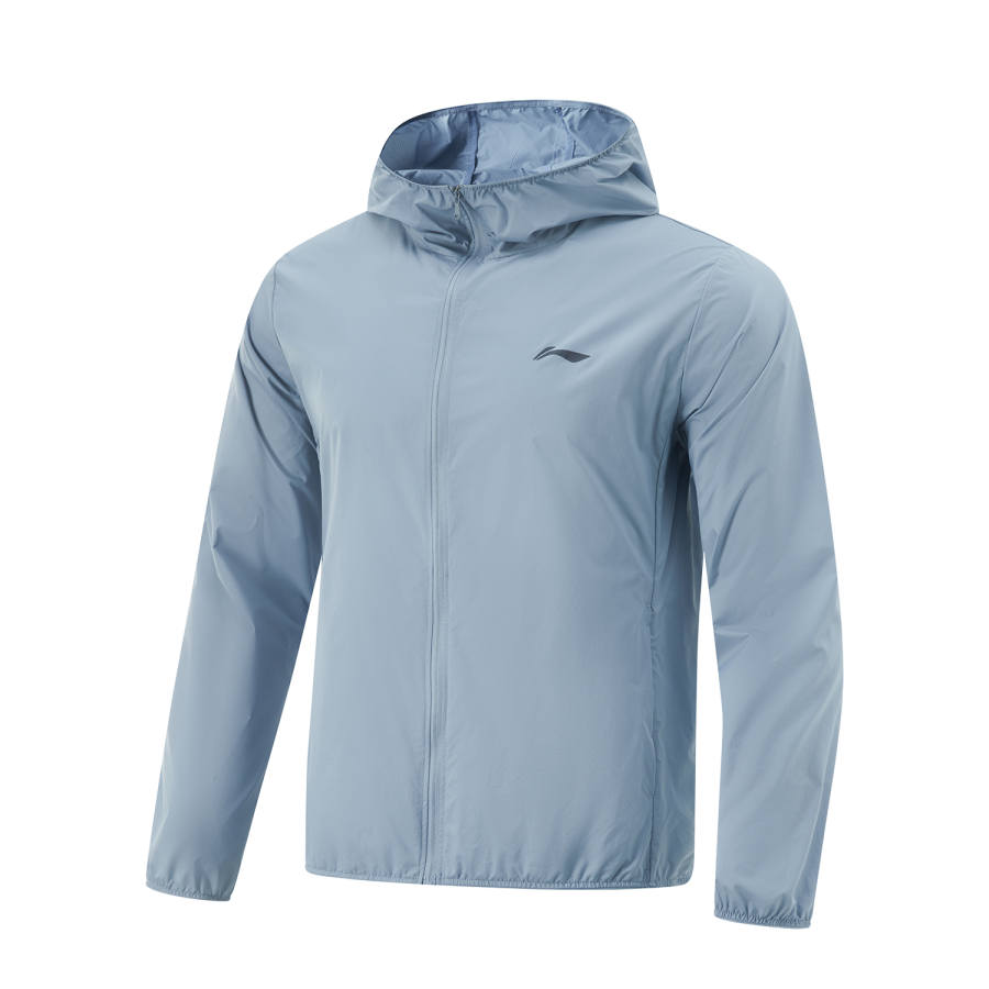 Li-Ning Li Ning Fitness Series Jackets & Coats Men's Wild Gray Blue