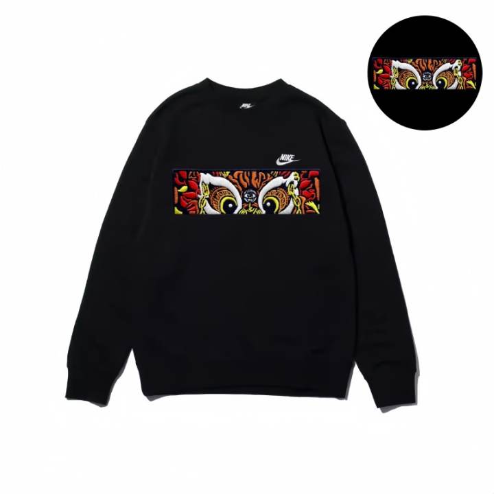 Nike Nike Sweatshirts Unisex Black Crew Neck Moderate