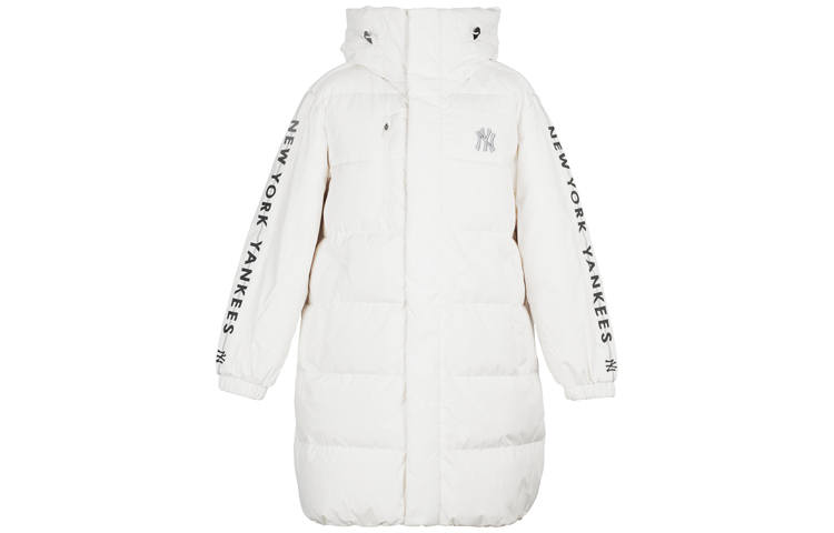 MLB MLB Down Jackets Unisex White Hooded Moderate