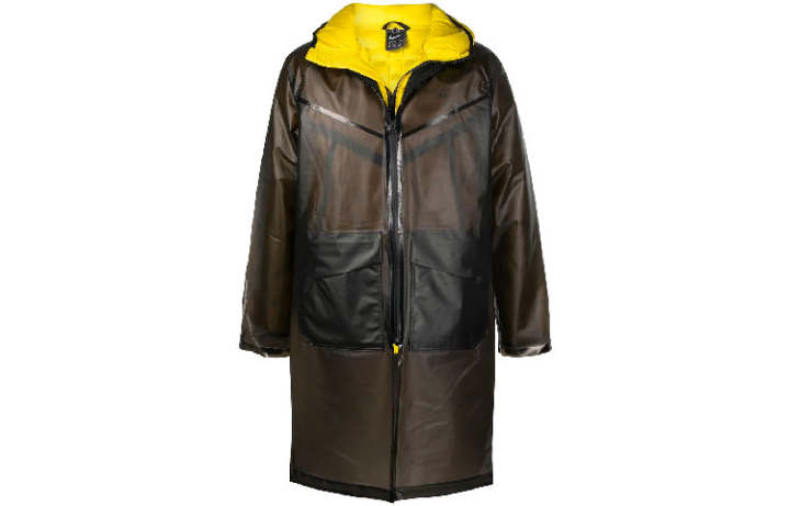 Nike Nike Colorblock Hooded Down Jacket Men's Black