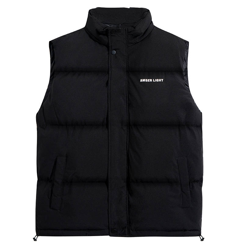 AMBER LIGHT AMBER LIGHT Vests Unisex Stand Collar Moderate Other