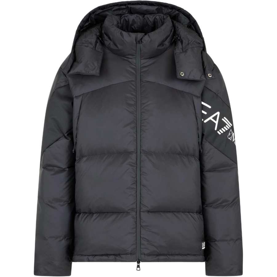 EMPORIO ARMANI Logo-print Puffer Jacket