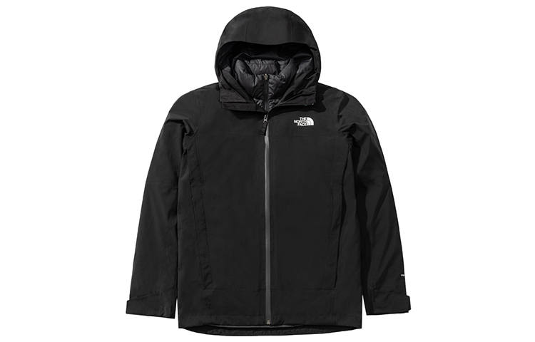 THE NORTH FACE Waterproof And Breathable Windbreaker Jacket Men's Black 550 Fill Power