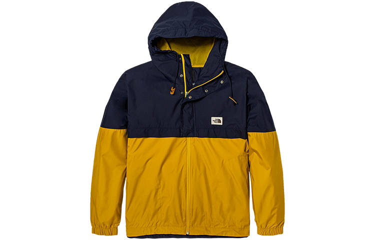 THE NORTH FACE Urban Exploration Windproof And Water Repellent Windbreaker Jacket Men's Yellow