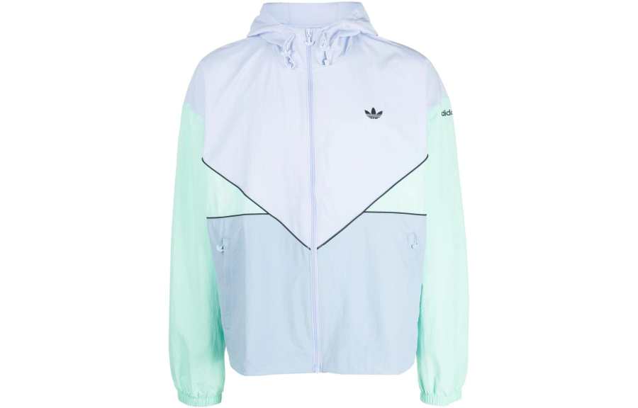 Adidas Originals Jackets Men's Pink/Blue Hooded Moderate Other