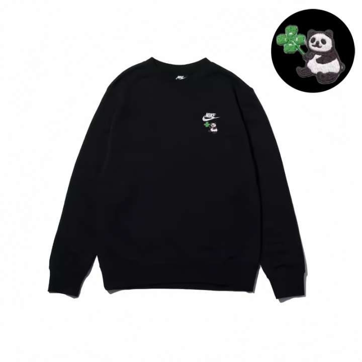 Nike Nike Sweatshirts Unisex Black Crew Neck Moderate Regular