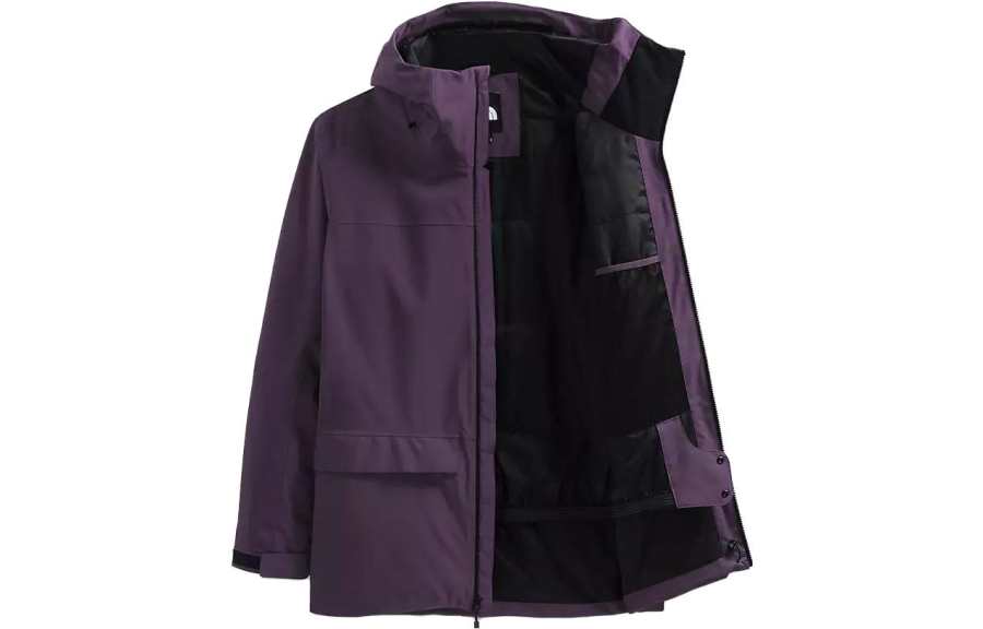 THE NORTH FACE Jackets Men's Purple Hooded Moderate Other