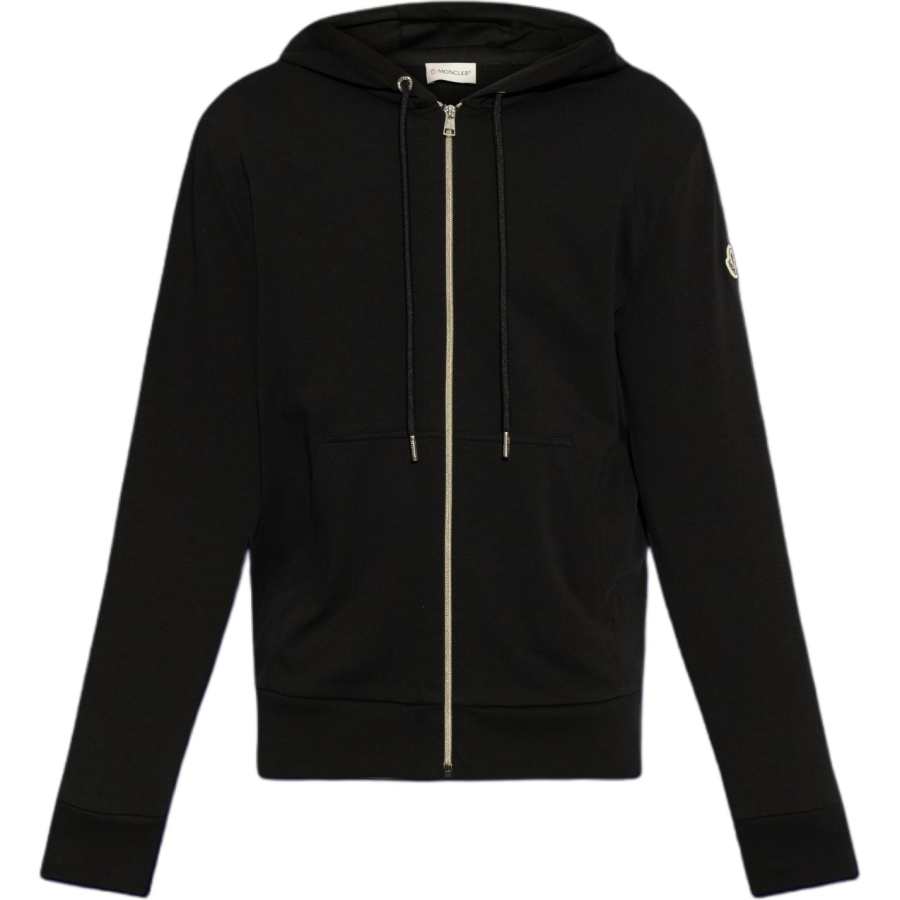 Moncler Zip Up Hooded Cardigan