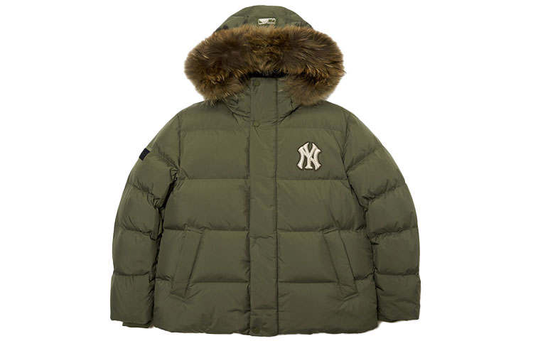 MLB MLB Down Jackets Unisex Green Hooded Moderate Other