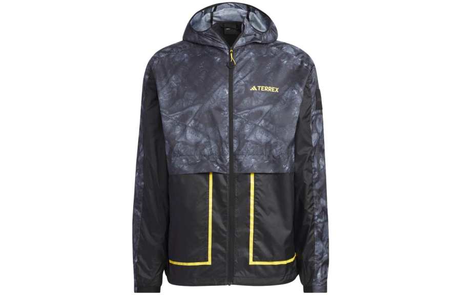 Adidas Adidas National Geographic Co Branded Section Jackets Men's Black Hooded Moderate Other