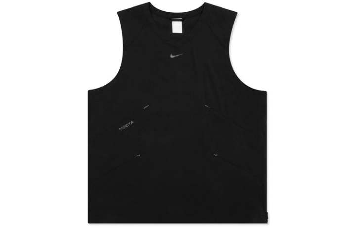 Nike Nike Vests Men's Black V Neck Moderate Other