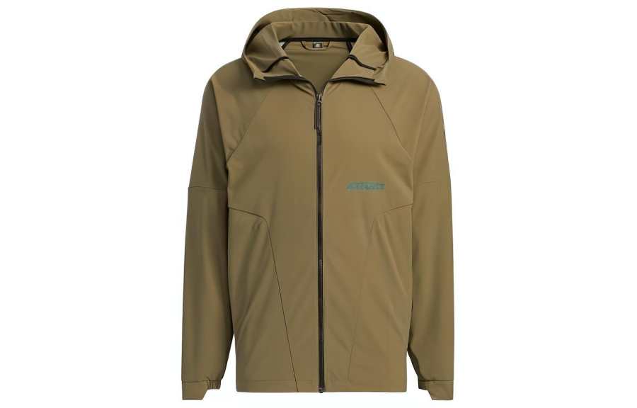 Adidas Adidas Jackets Men's Green Hooded Moderate Other