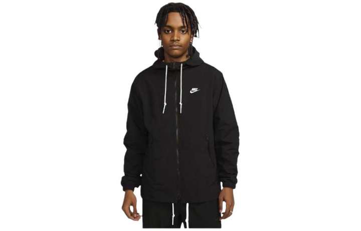 Nike Nike Jackets Men's Black Hooded Moderate Other