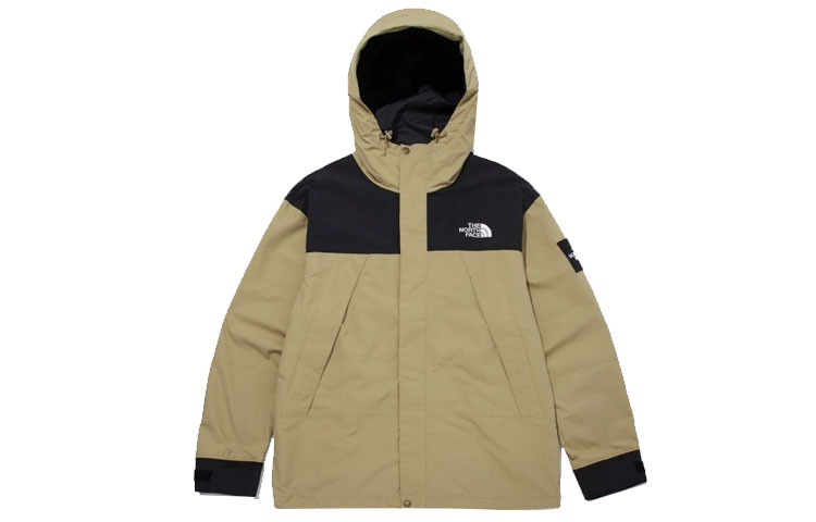 THE NORTH FACE Waterproof And Windproof To Keep Warm Windbreaker Jacket Unisex Khaki