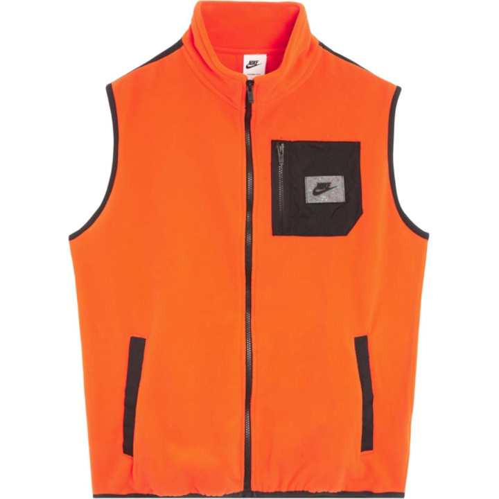 Nike Nike Vests Men's Orange Stand Collar Moderate Other