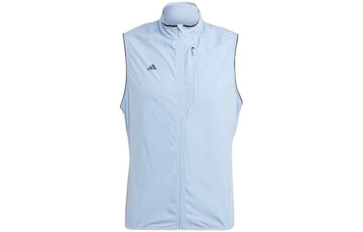 Adidas Adidas Vests Men's Blue Daybreak Stand Collar Moderate Other