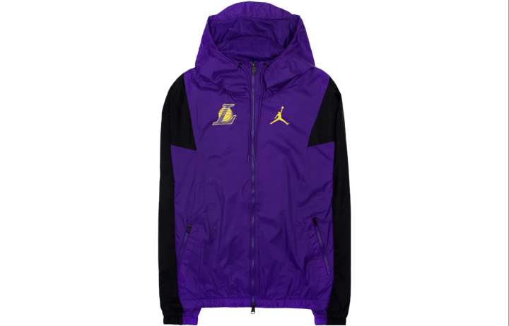 Nike Jordan Nba Los Angeles Lakers Courtside Statement Jacket