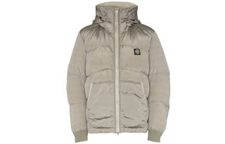 STONE ISLAND Down Jacket Unisex Metallic