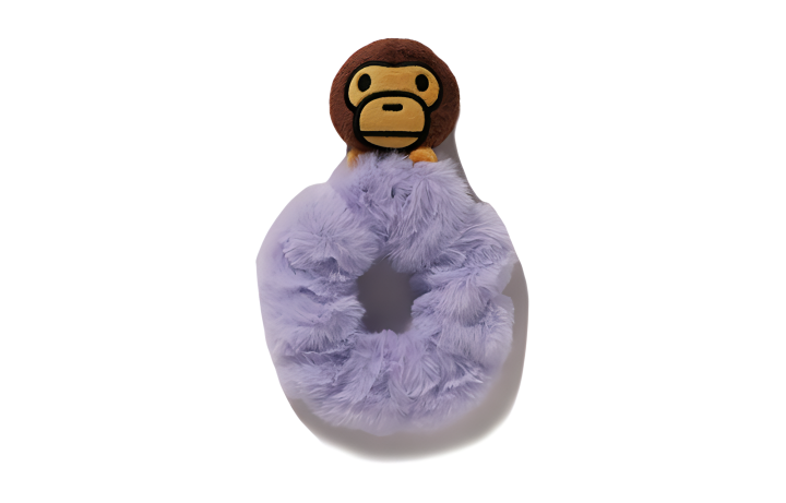 A BATHING APE A BATHING APE Polyester Hair Ties Kids' Purple