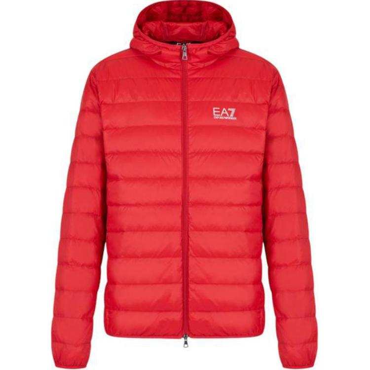 EMPORIO ARMANI EA7 Down Jacket Men's Red