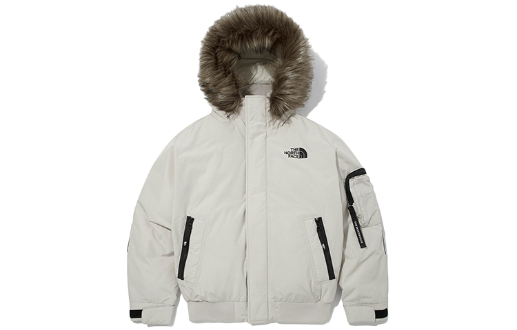 THE NORTH FACE Jackets Unisex Gray Hooded Moderate Other