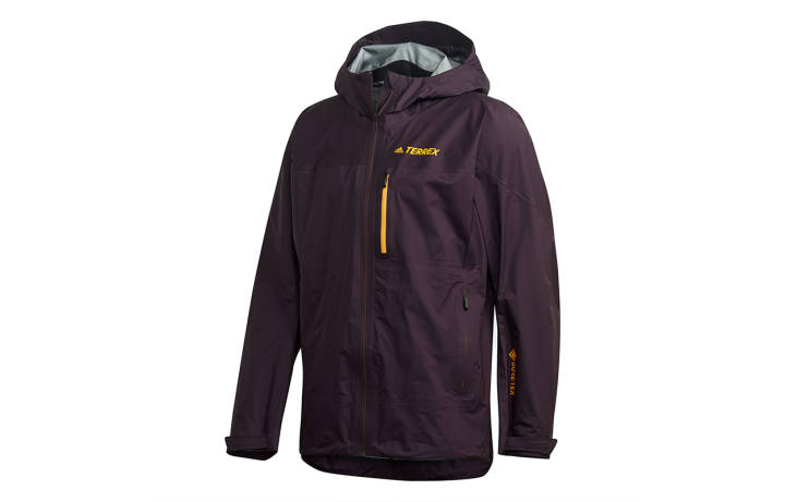 Adidas Adidas Windbreaker Jackets Men's Dark Purple Hooded Moderate