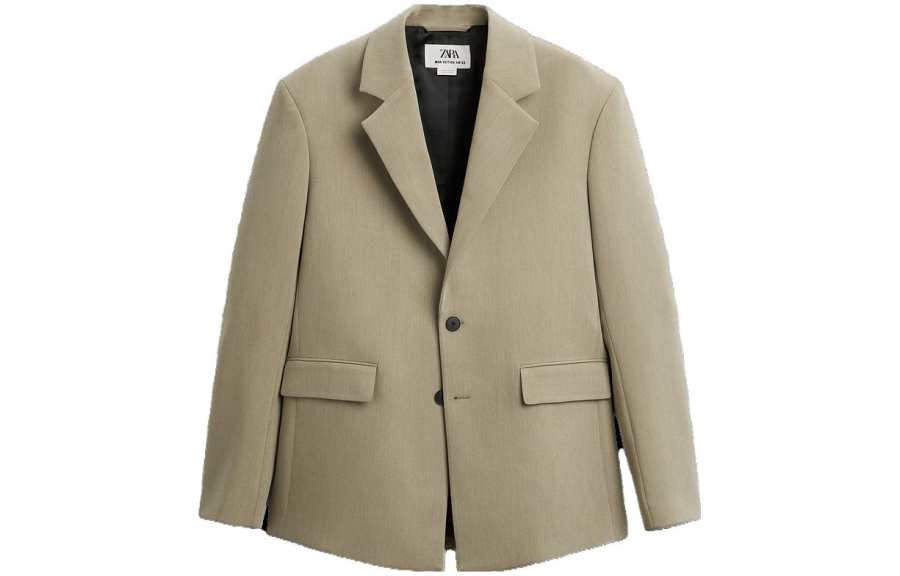 ZARA Business Suits Men's Medium Green Moderate