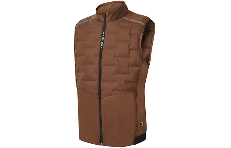 FILA Athletics Vest Men's Leather Brown