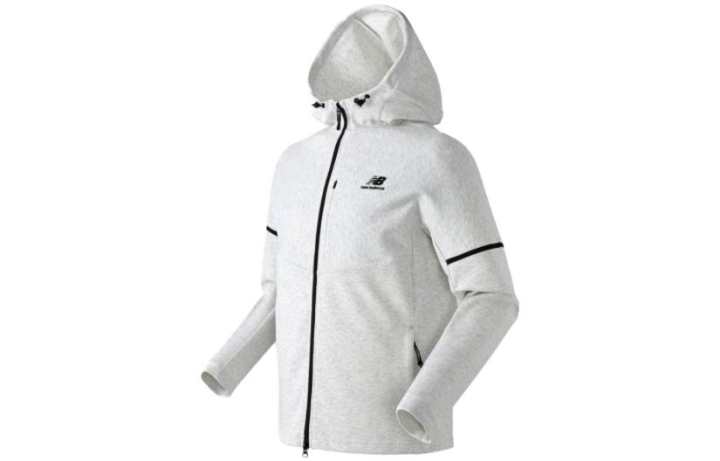 New Balance New Balance Jackets Men's Gray Hooded Moderate Other