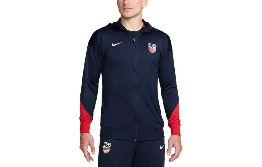 Nike Nike Usmnt Strike Men's Nike Dri-FIT Soccer Hooded Track Jacket