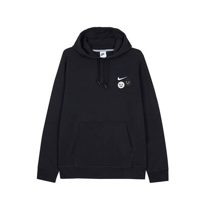 Nike Nike Sweatshirts Men's Black Hooded Moderate Regular