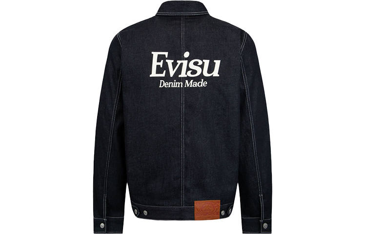 EVISU EVISU Denim Jacket Men's Denim Blue