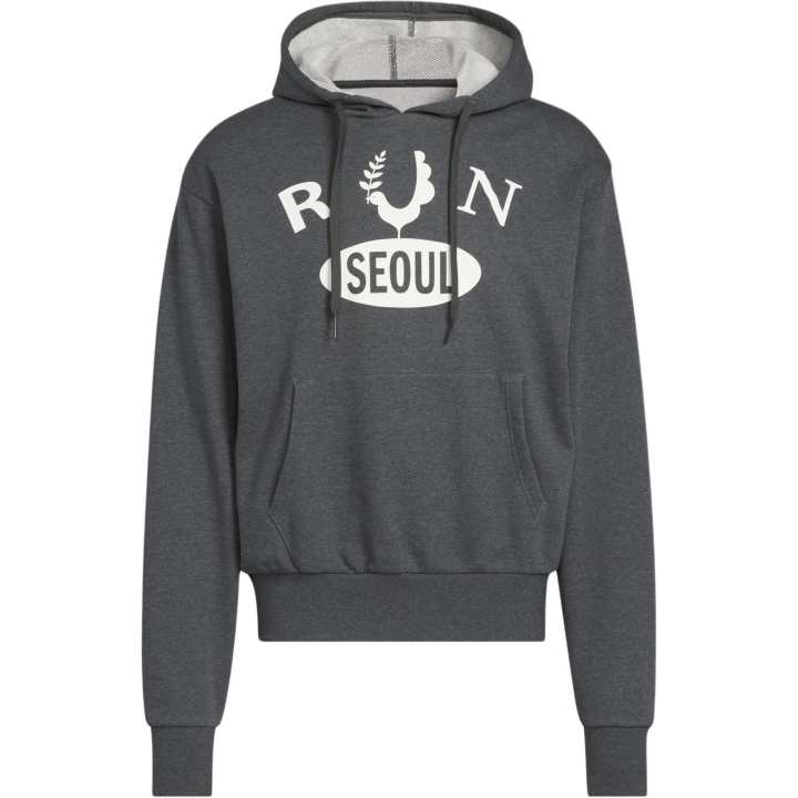 Adidas Adidas SS25 Sweatshirt Unisex Dark Gray/White