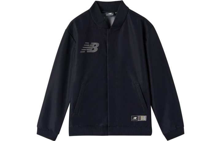 New Balance New Balance Jackets Men's Black Pointed Collar Moderate Other