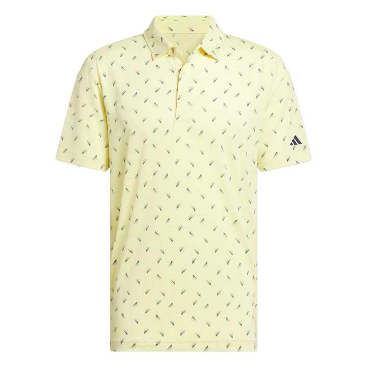 Adidas Adidas Polo Shirt Men's Pink Yellow/Marine Collegiate Blue