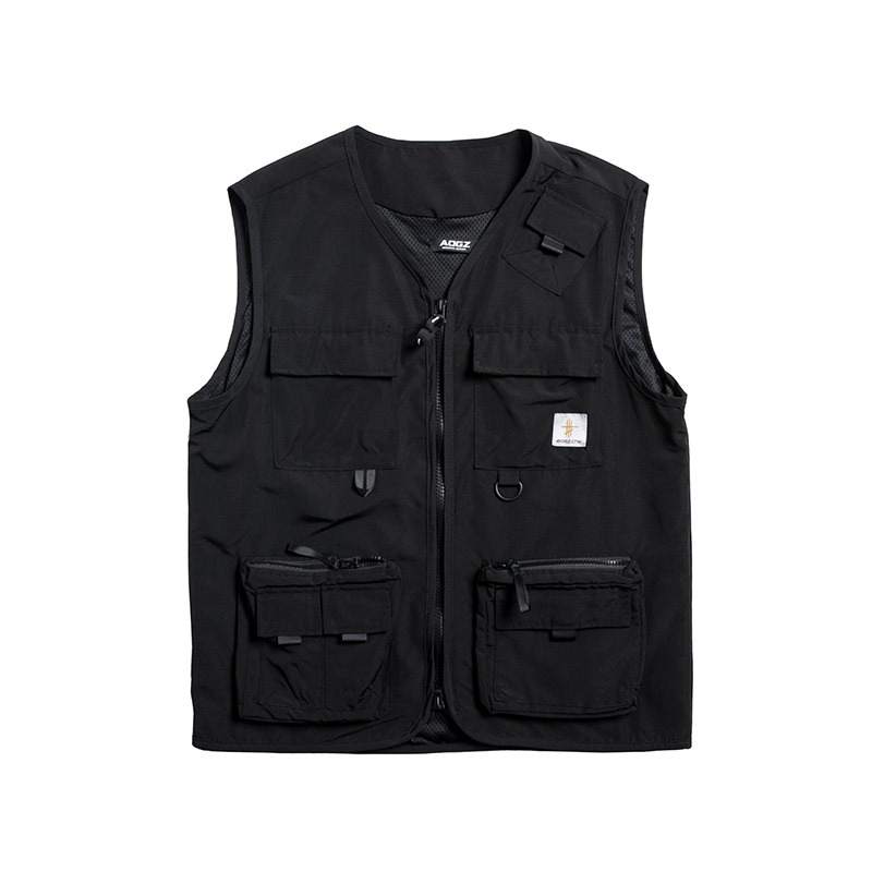 AOGZ AOGZ Workwear Vest Unisex Black