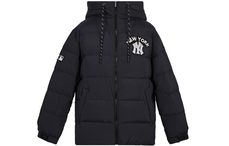 MLB MLB Down Jackets Unisex Black Hooded Moderate Other