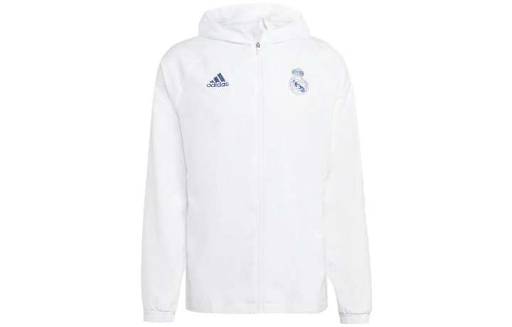 Adidas Adidas Jackets Men's White Hooded Moderate Other
