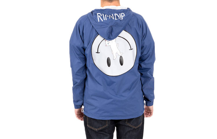 RIPNDIP RIPNDIP Windbreaker Jacket Unisex Blue