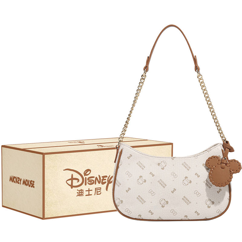 Disney Pu Shoulder Bag Women's Coffee/Pink
