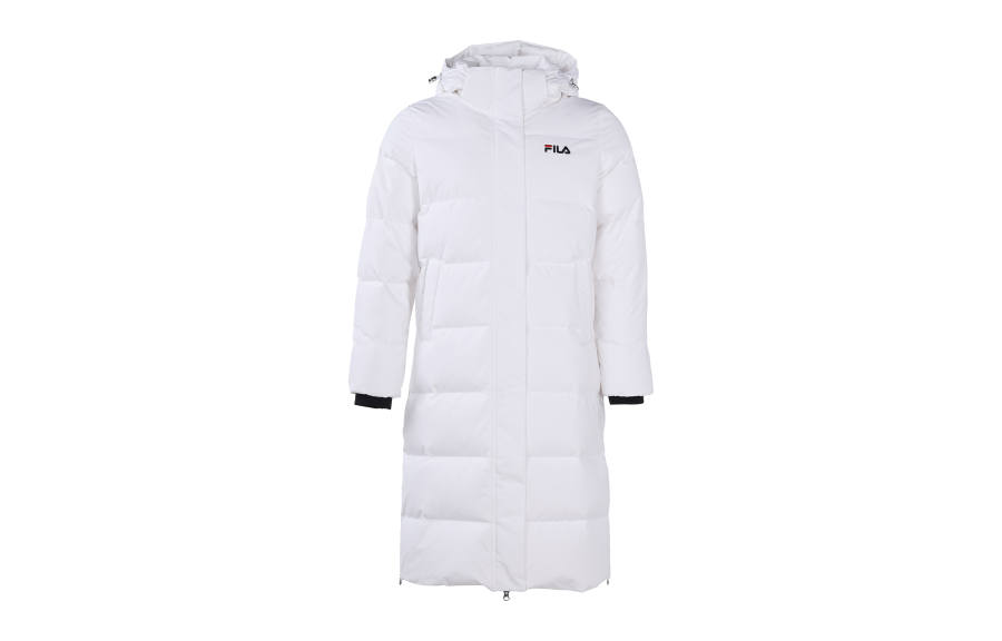 FILA FILA Down Jacket Winter Unisex White