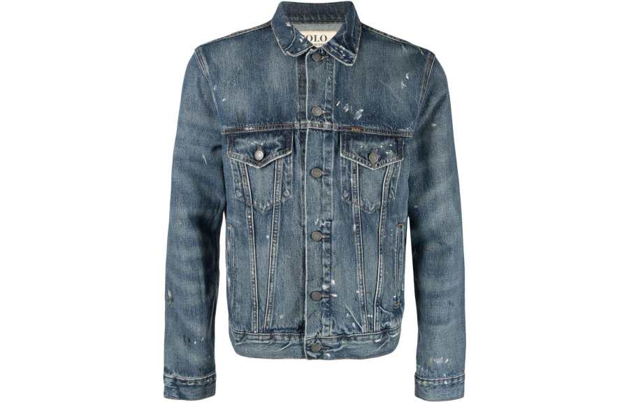 Polo Ralph Lauren FW22 Denim Jacket Men's Blue