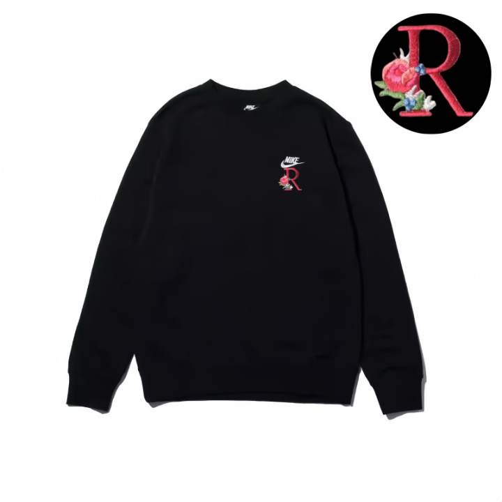 Nike Nike Sweatshirts Unisex Black Crew Neck Moderate Regular