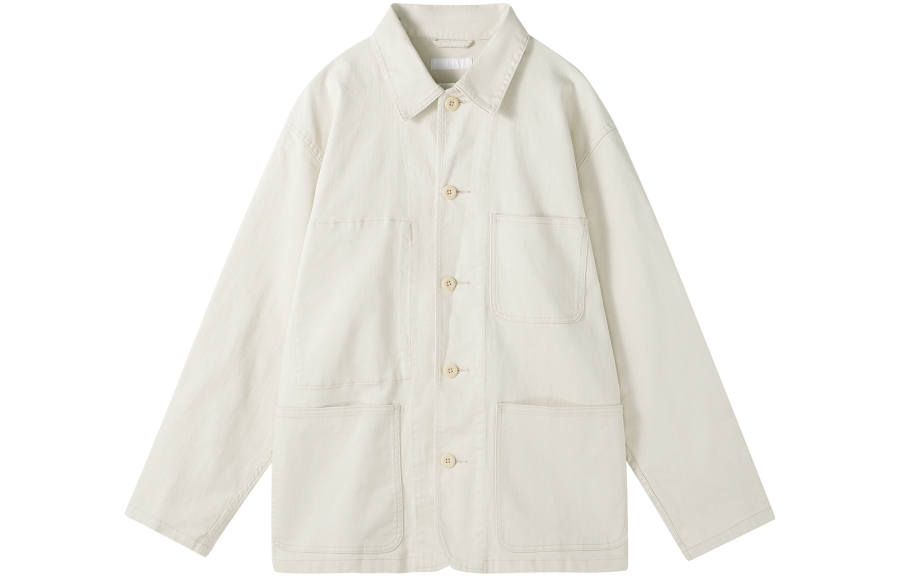 UNIQLO Denim Jacket Unisex Ivory