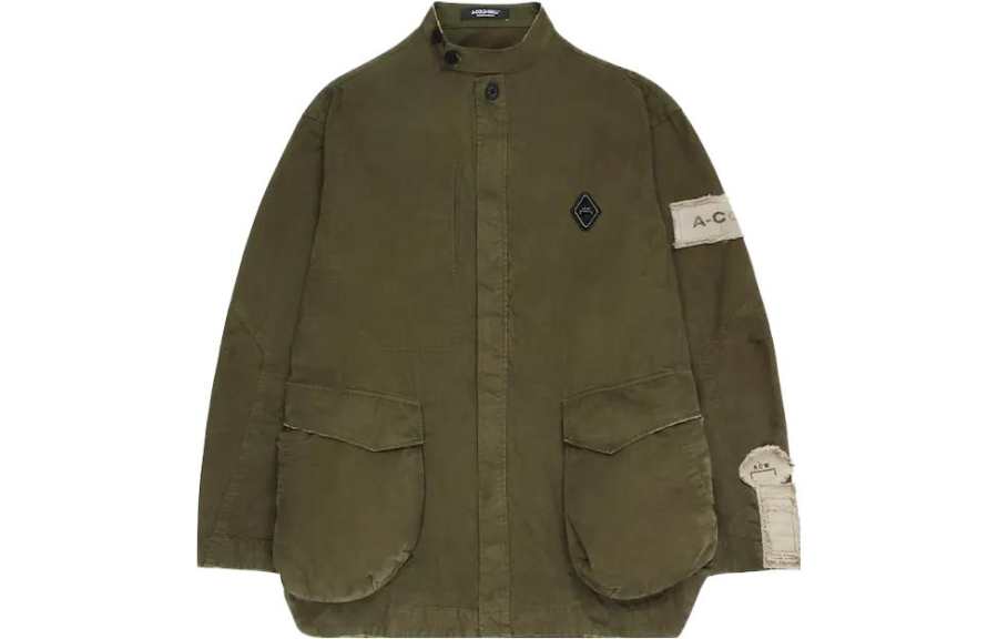 A-COLD-WALL* A COLD WALL* Ando Logo Patch Work Shirt