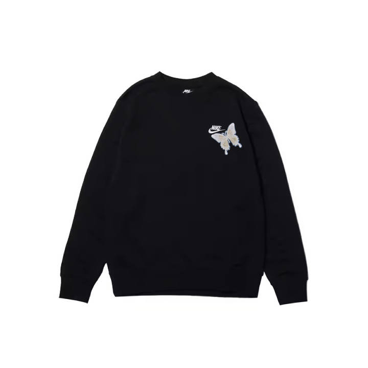 Nike Nike Sweatshirts Men's Black Crew Neck Moderate Regular