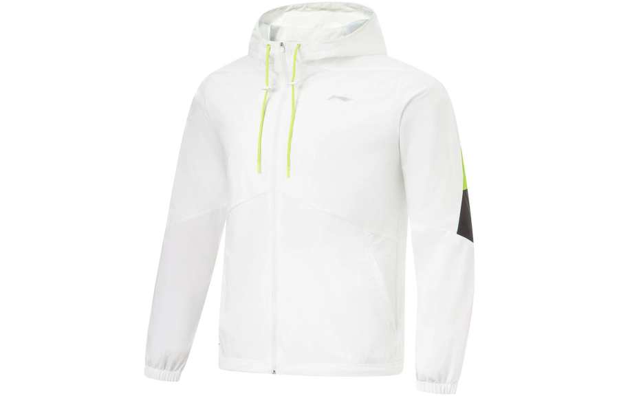 Li-Ning Li Ning Fitness Series Jacket Men's Standard White