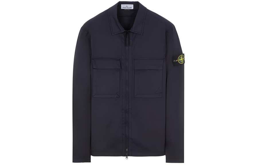 STONE ISLAND Jackets & Coats Men's Blue