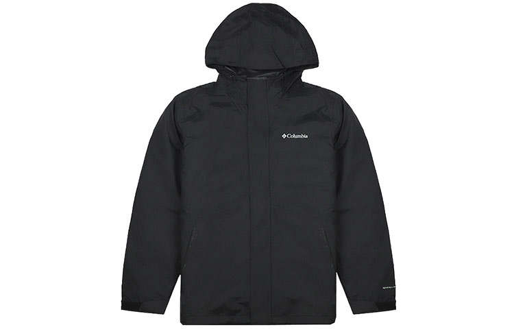 Columbia Outdoor Hiking For Urban Living/Travel/Commuting Windproof Thermal Windbreaker Jacket Men's Black