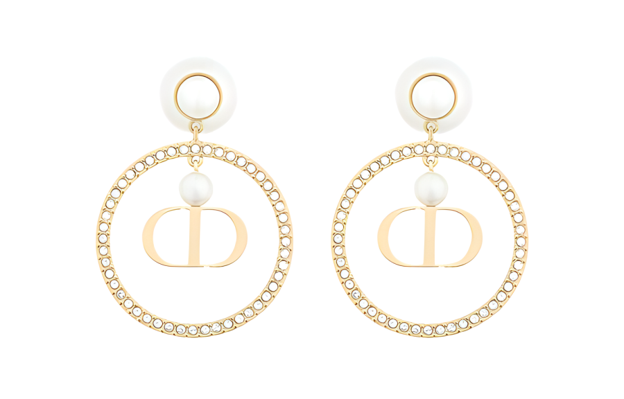 DIOR DIOR Earrings Women's Gold